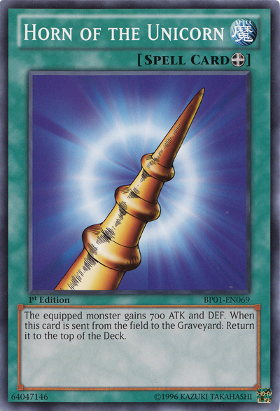 Horn of the Unicorn [BP01-EN069] Common | Odin's Place