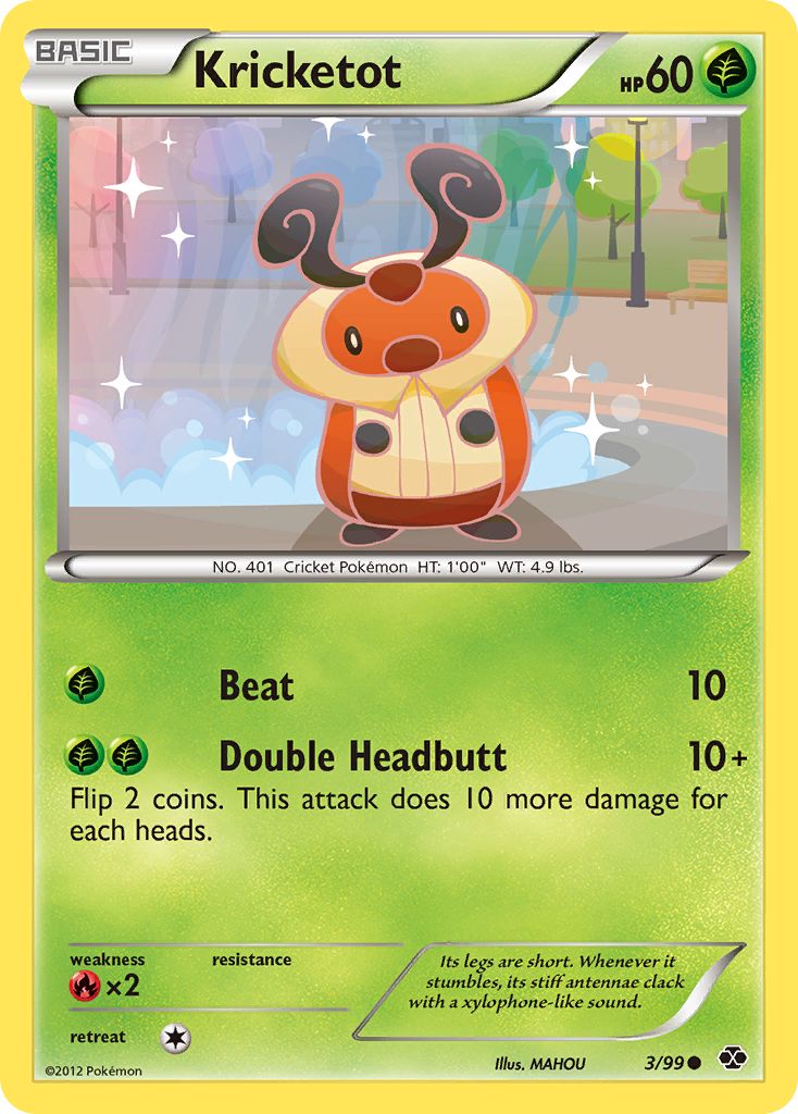 Kricketot (3/99) [Black & White: Next Destinies] | Odin's Place