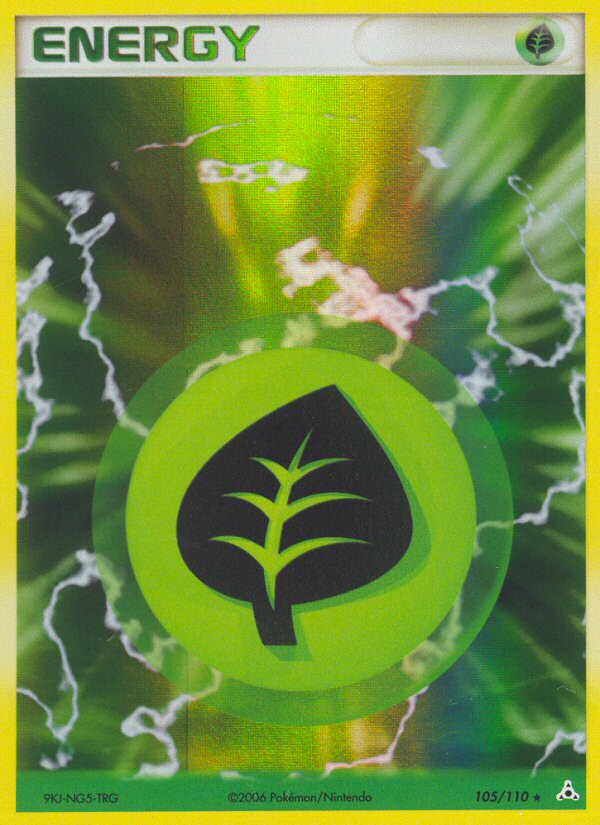 Grass Energy (105/110) [EX: Holon Phantoms] | Odin's Place