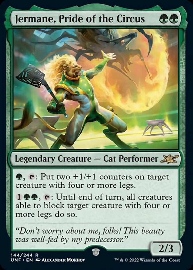 Jermane, Pride of the Circus [Unfinity] | Odin's Place