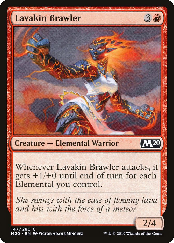 Lavakin Brawler [Core Set 2020] | Odin's Place