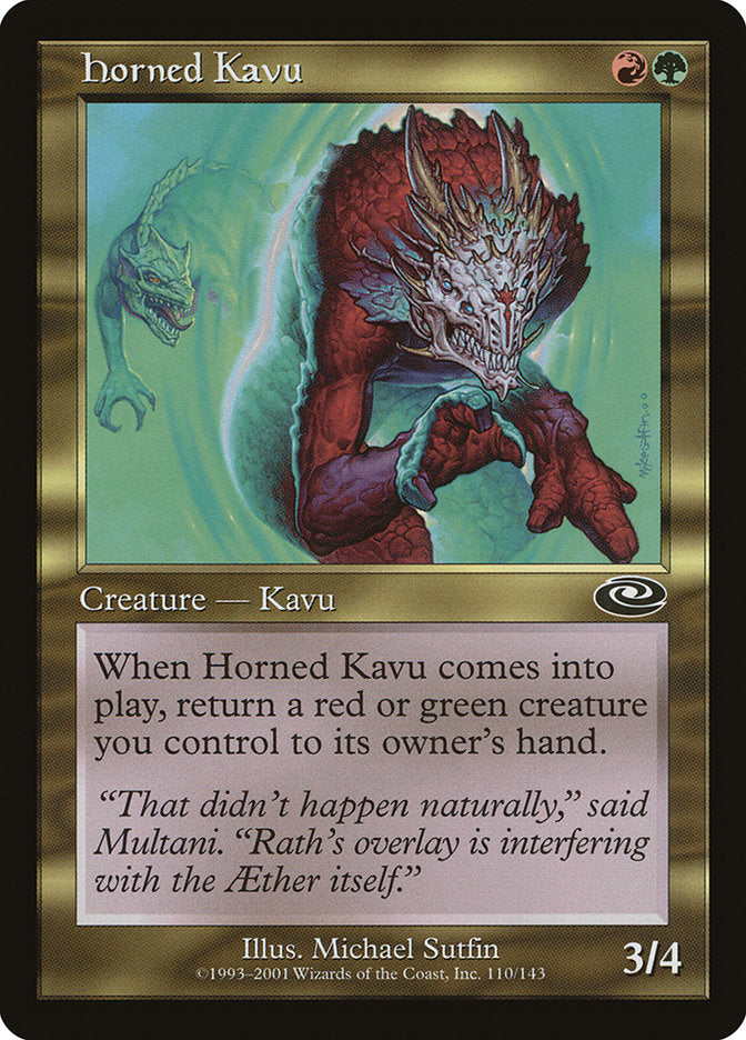 Horned Kavu (110) [Planeshift] | Odin's Place