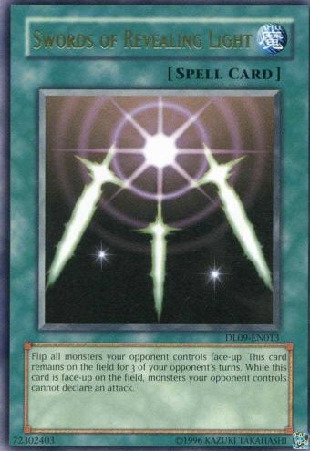 Swords of Revealing Light (Green) [DL09-EN013] Rare | Odin's Place