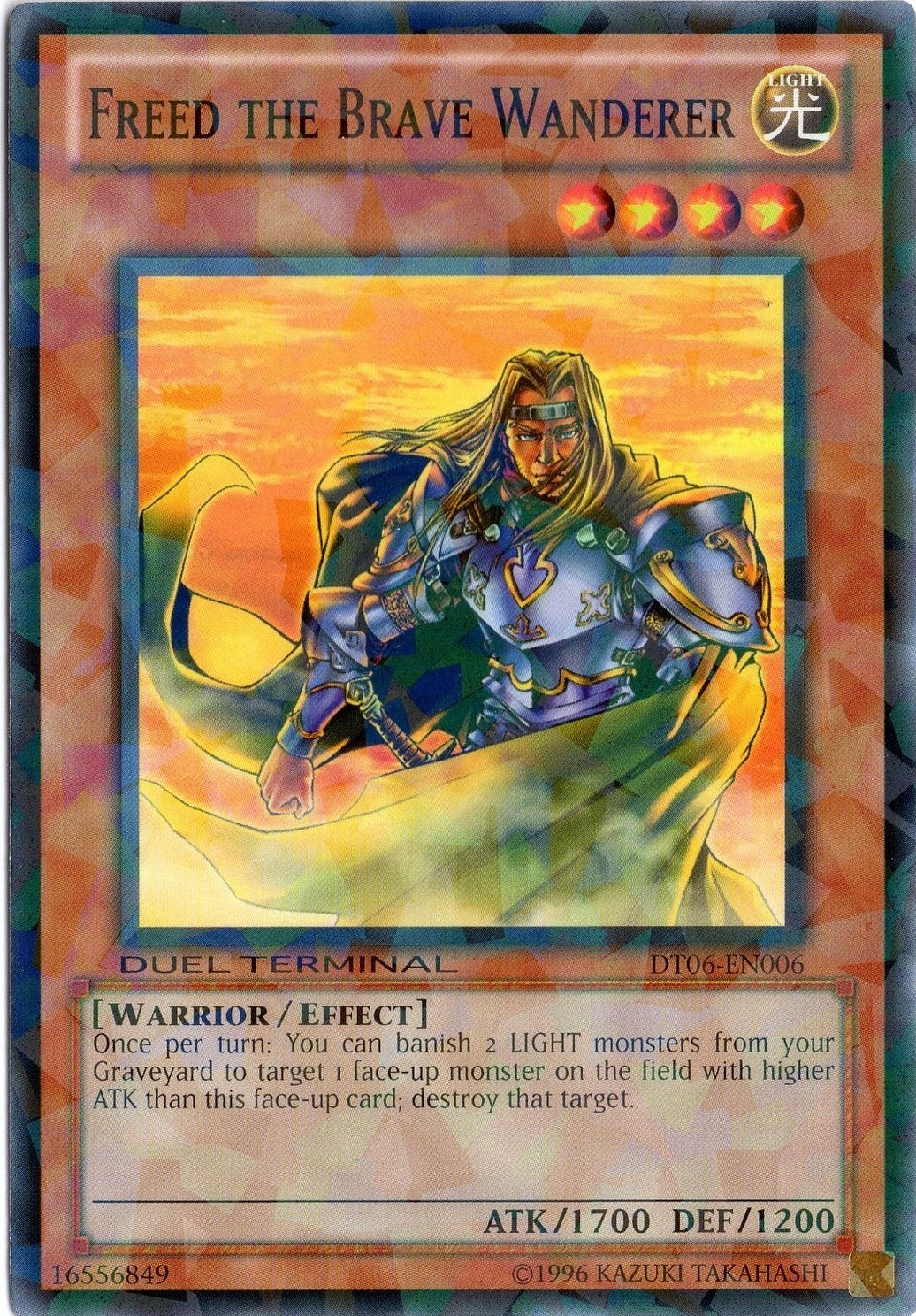 Freed the Brave Wanderer [DT06-EN006] Common | Odin's Place