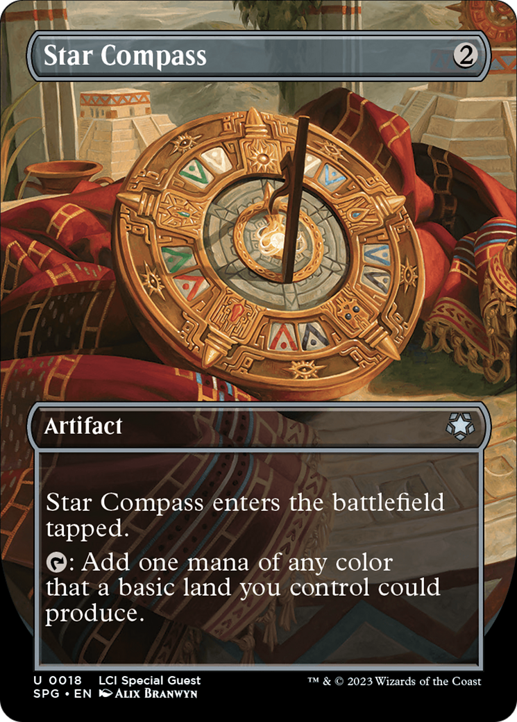 Star Compass (Borderless) [The Lost Caverns of Ixalan Special Guests] | Odin's Place