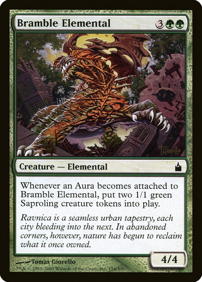 Bramble Elemental (154) [Ravnica: City of Guilds] | Odin's Place
