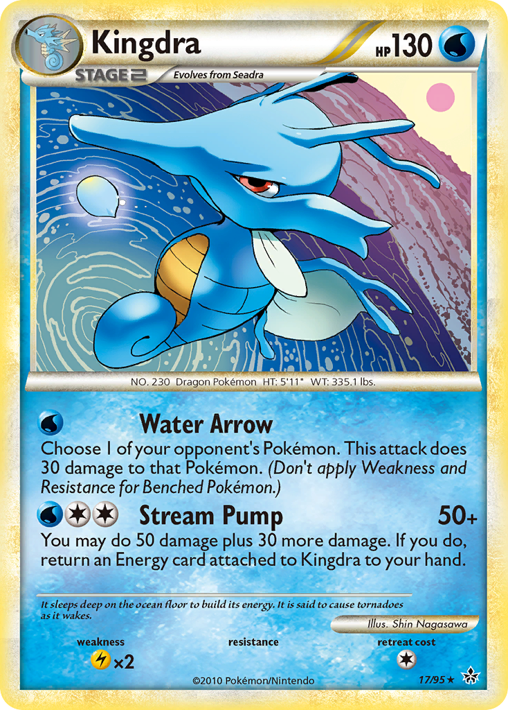 Kingdra (17/95) [HeartGold & SoulSilver: Unleashed] | Odin's Place