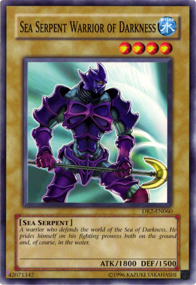 Sea Serpent Warrior of Darkness [DR2-EN060] Common | Odin's Place