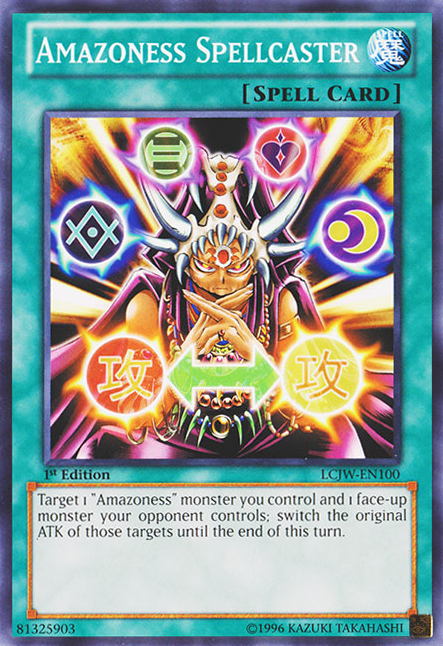 Amazoness Spellcaster [LCJW-EN100] Common | Odin's Place