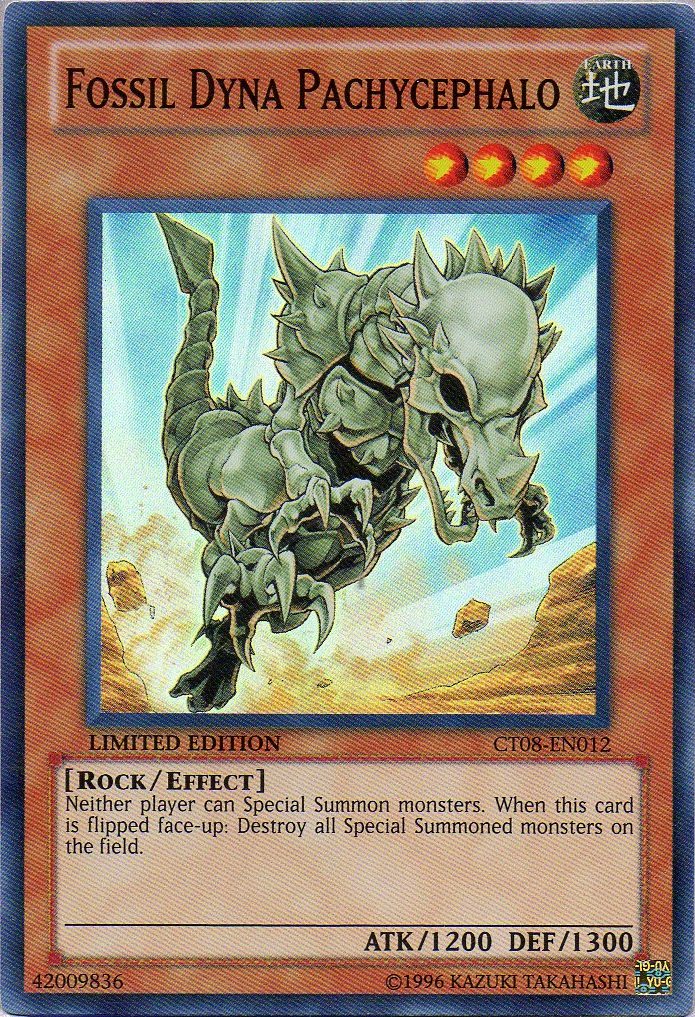 Fossil Dyna Pachycephalo [CT08-EN012] Super Rare | Odin's Place