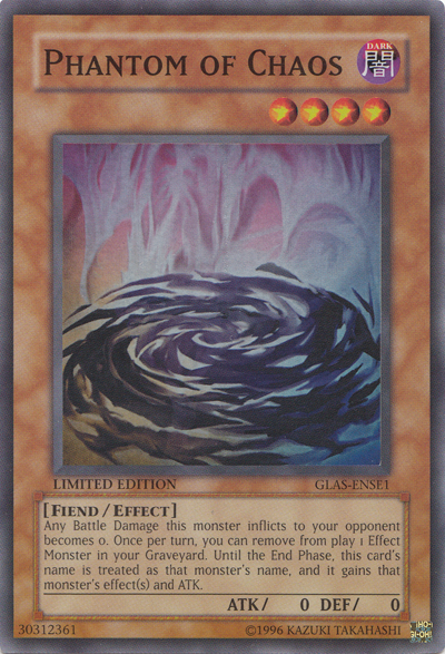 Phantom of Chaos [GLAS-ENSE1] Super Rare | Odin's Place