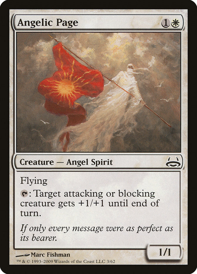 Angelic Page (3) [Duel Decks: Divine vs. Demonic] | Odin's Place