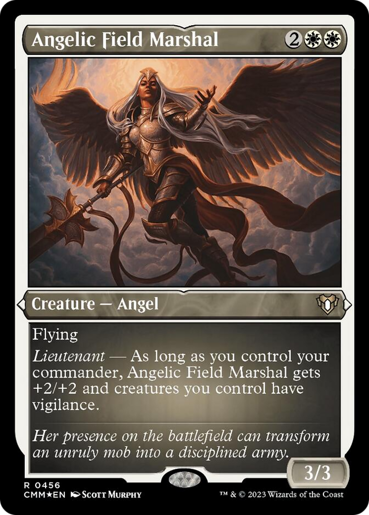 Angelic Field Marshal (Foil Etched) [Commander Masters] | Odin's Place