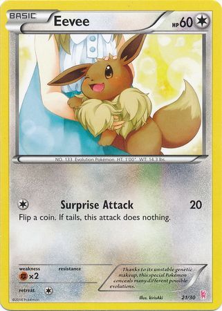 Eevee (21/30) [XY: Trainer Kit - Sylveon] | Odin's Place