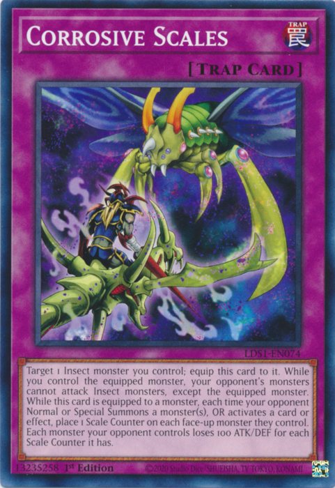 Corrosive Scales [LDS1-EN074] Common | Odin's Place