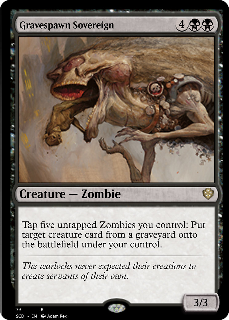 Gravespawn Sovereign [Starter Commander Decks] | Odin's Place