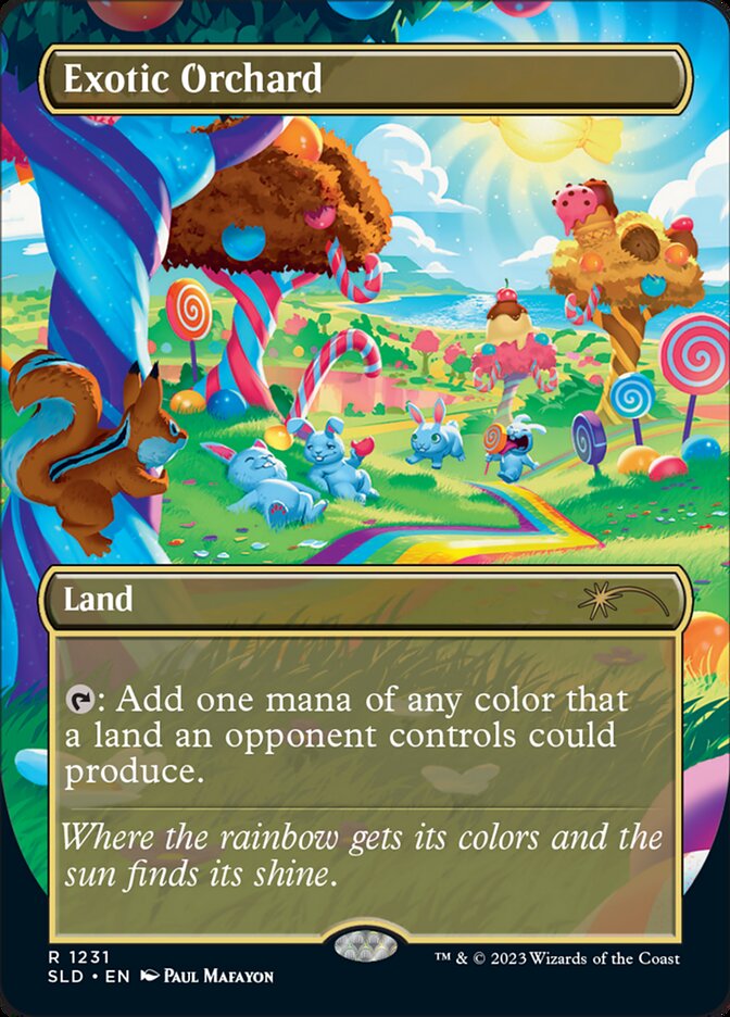 Exotic Orchard (Borderless) [Secret Lair Drop Series] | Odin's Place