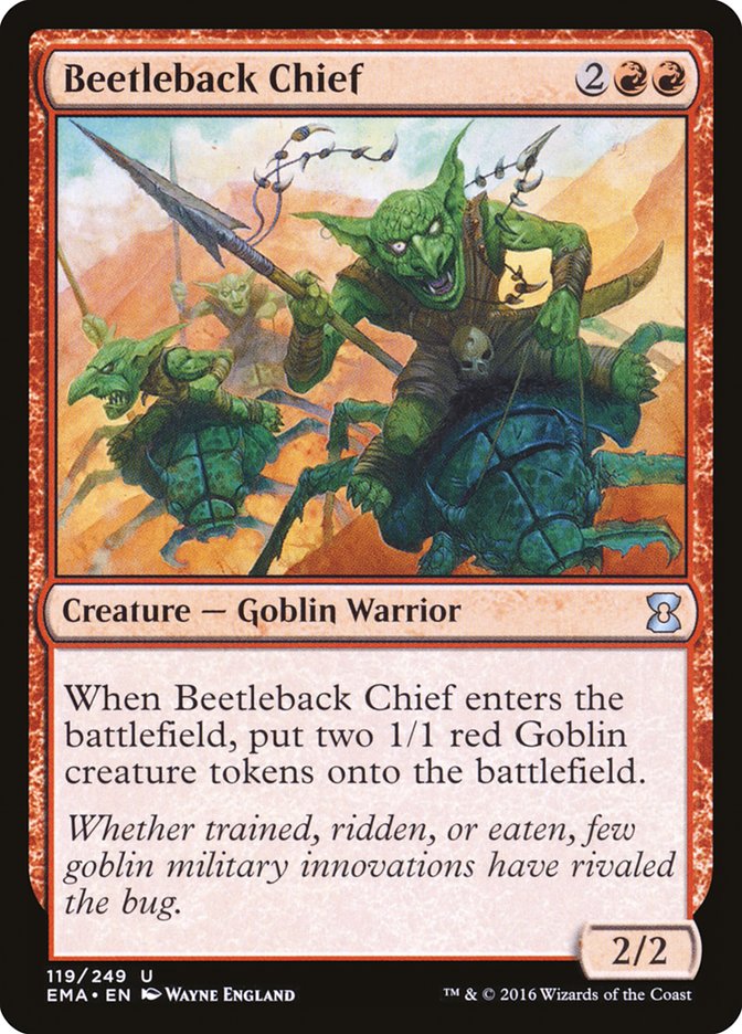 Beetleback Chief (119) [Eternal Masters] | Odin's Place
