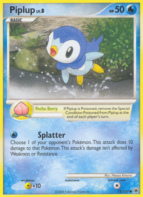 Piplup (72/100) [Diamond & Pearl: Majestic Dawn] | Odin's Place