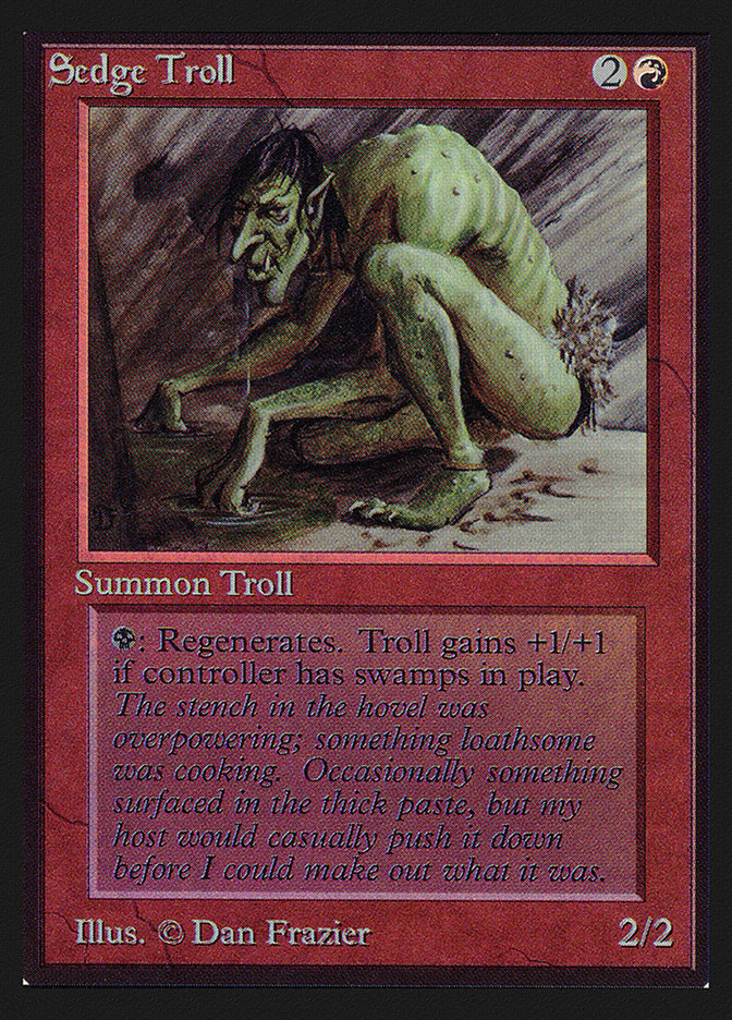 Sedge Troll [International Collectors' Edition] | Odin's Place