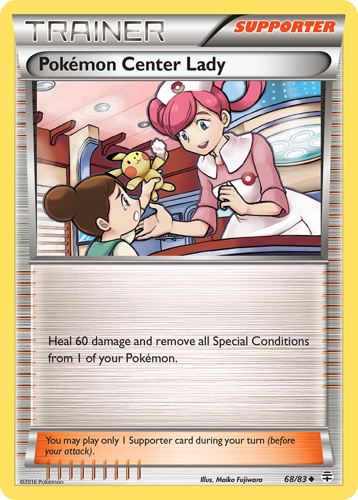 Pokemon Center Lady (68/83) [XY: Generations] | Odin's Place