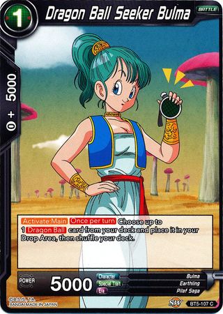 Dragon Ball Seeker Bulma (BT5-107) [Miraculous Revival] | Odin's Place