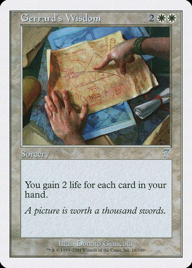 Gerrard's Wisdom (16) [Seventh Edition] | Odin's Place