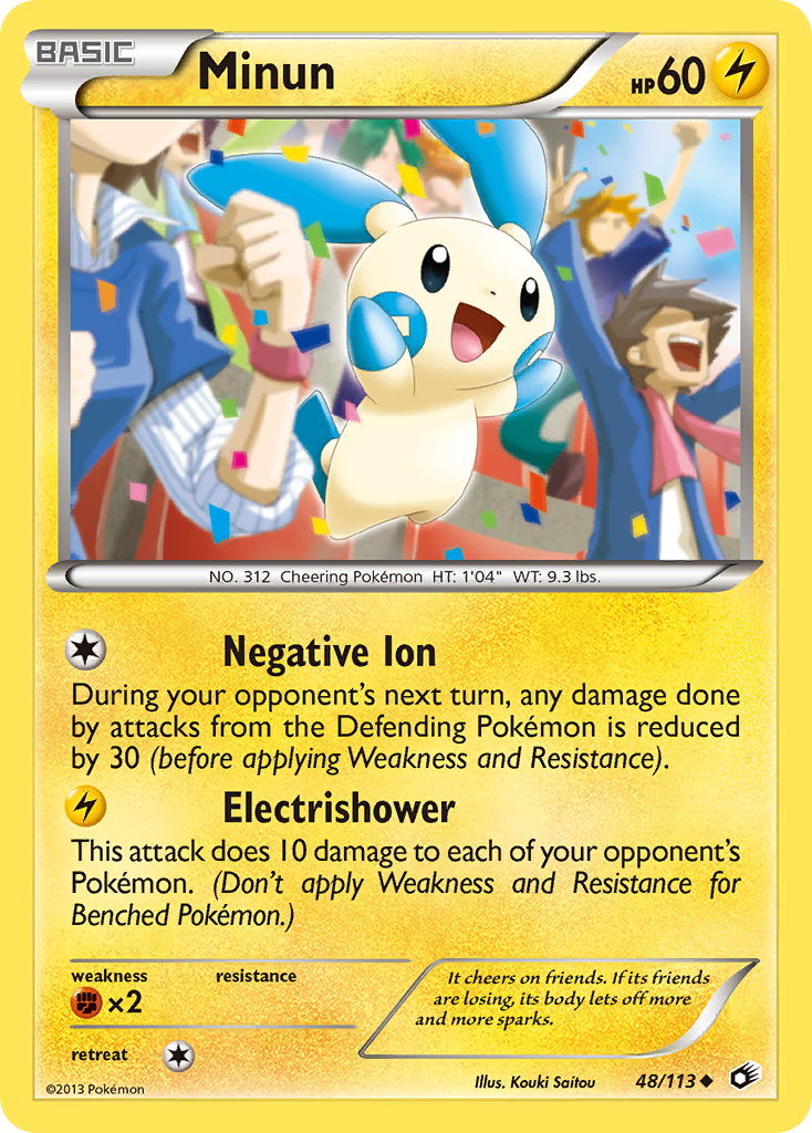 Minun (48/113) [Black & White: Legendary Treasures] | Odin's Place