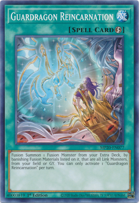 Guardragon Reincarnation [MP20-EN077] Common | Odin's Place