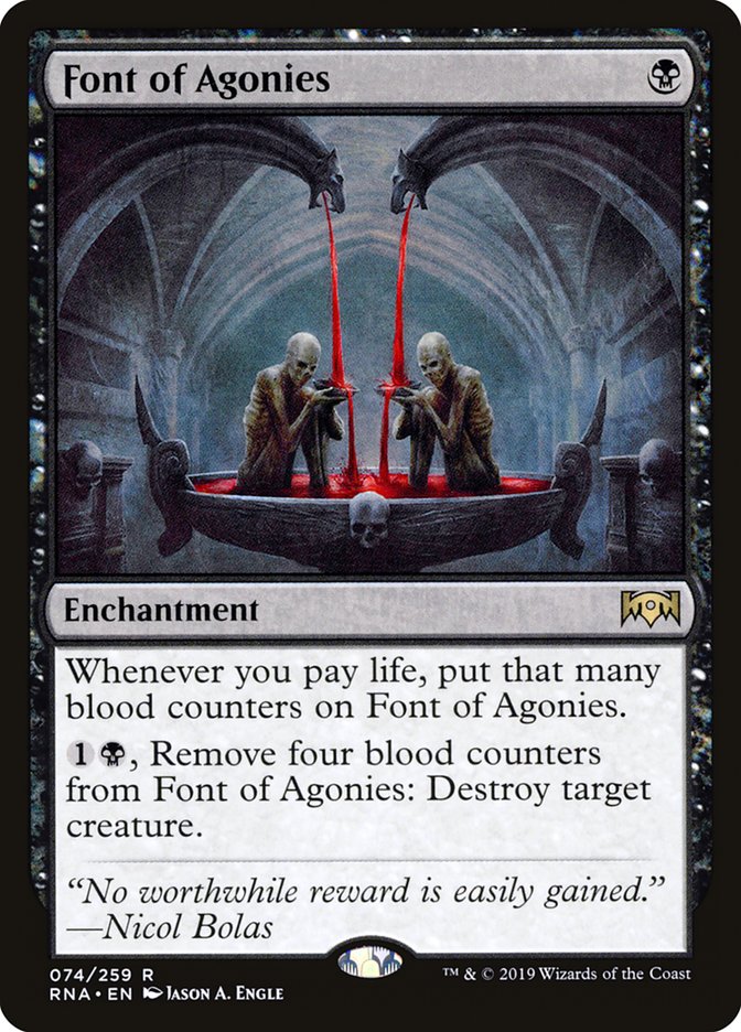 Font of Agonies (74) [Ravnica Allegiance] | Odin's Place