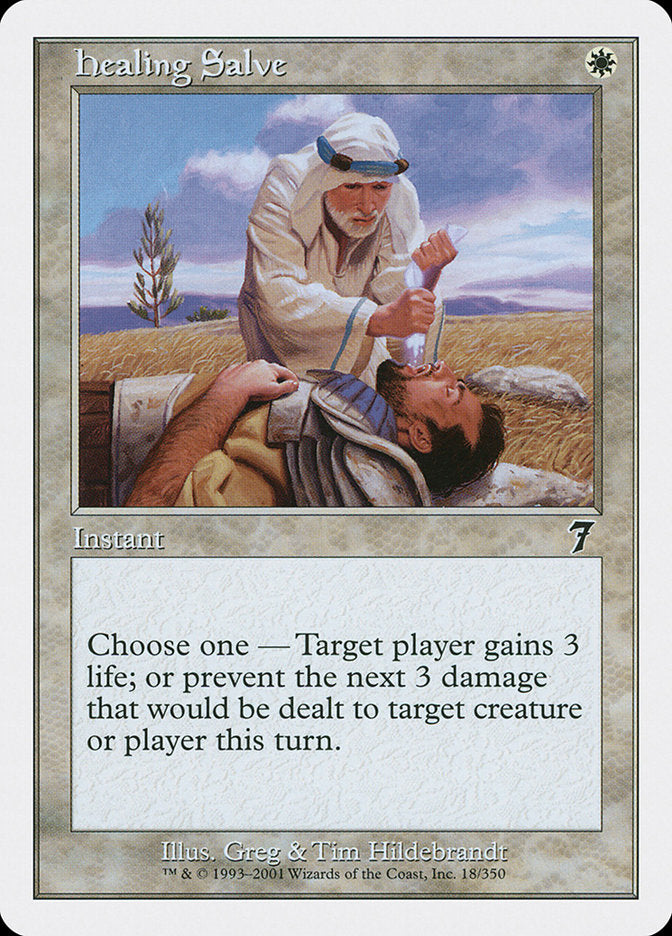 Healing Salve (18) [Seventh Edition] | Odin's Place