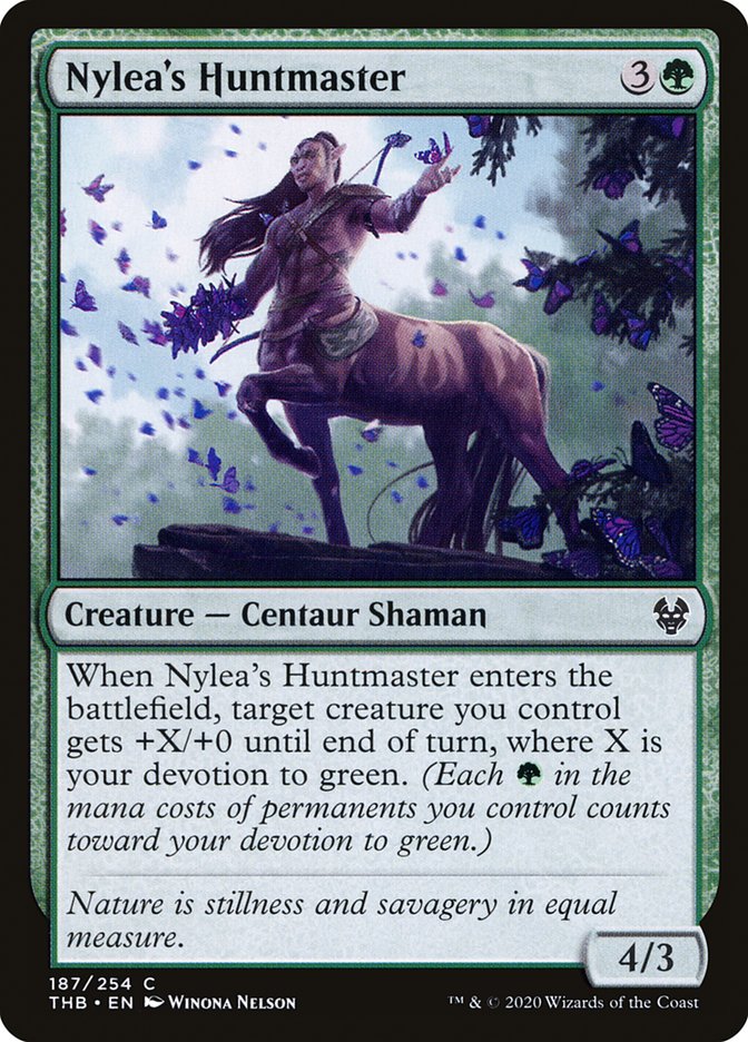 Nylea's Huntmaster [Theros Beyond Death] | Odin's Place