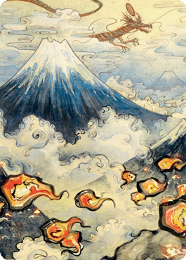 Mountain Art Card [Kamigawa: Neon Dynasty Art Series] | Odin's Place