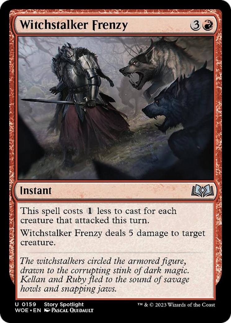 Witchstalker Frenzy [Wilds of Eldraine] | Odin's Place