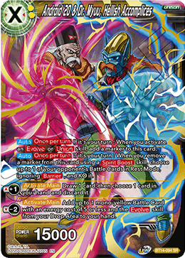 Android 20 & Dr. Myuu, Hellish Accomplices (BT14-094) [Cross Spirits] | Odin's Place