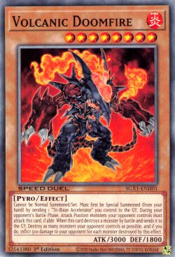 Volcanic Doomfire [SGX1-ENH01] Common | Odin's Place