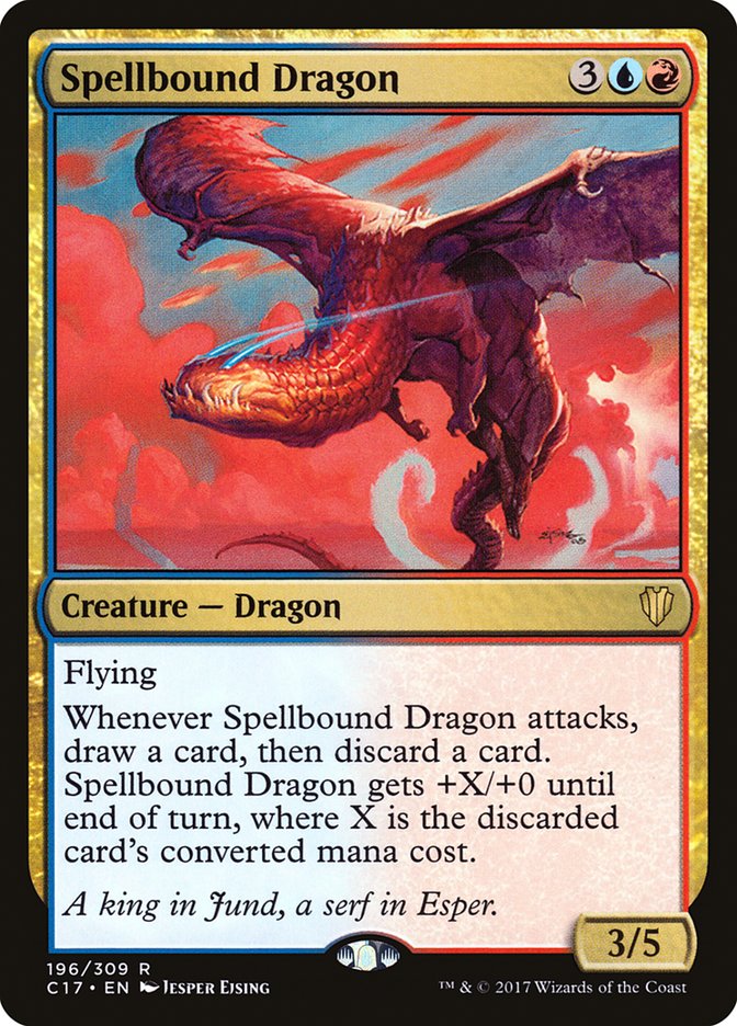 Spellbound Dragon (196) [Commander 2017] | Odin's Place