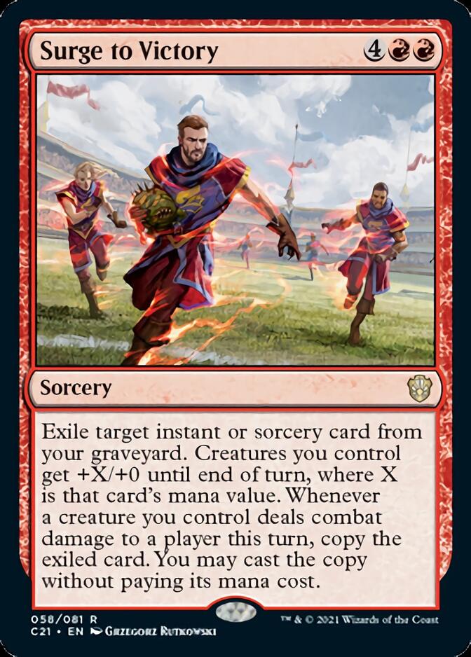 Surge to Victory [Commander 2021] | Odin's Place