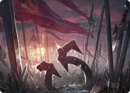 Field of Ruin Art Card [Innistrad: Midnight Hunt Art Series] | Odin's Place