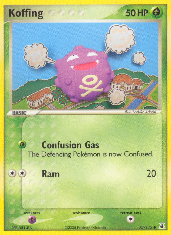 Koffing (72/113) [EX: Delta Species] | Odin's Place