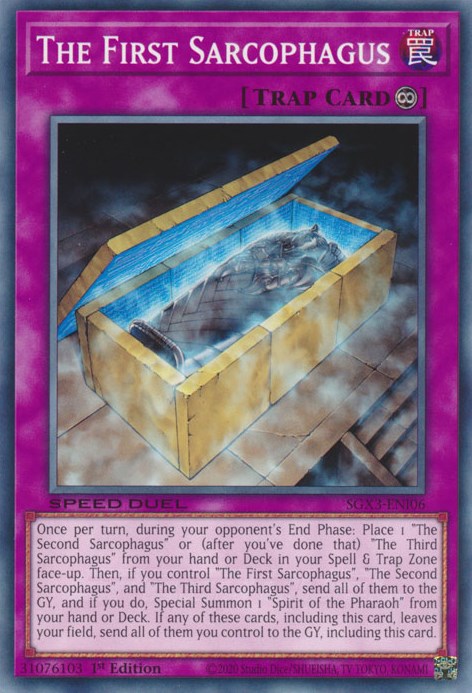 The First Sarcophagus [SGX3-ENI06] Common | Odin's Place
