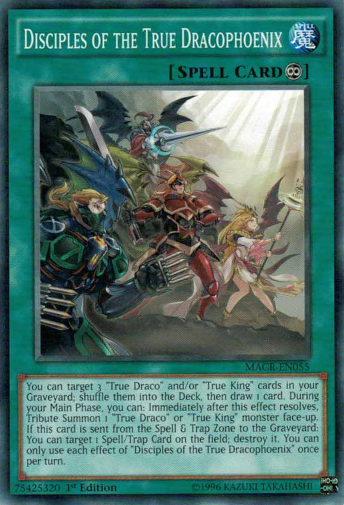 Disciples of the True Dracophoenix [MACR-EN055] Common | Odin's Place