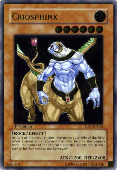 Criosphinx [TLM-EN013] Ultimate Rare | Odin's Place