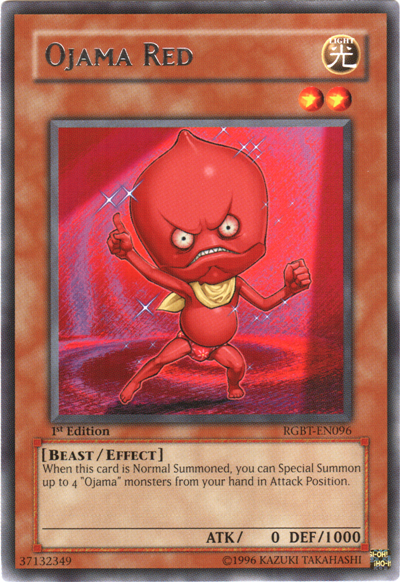 Ojama Red [RGBT-EN096] Rare | Odin's Place