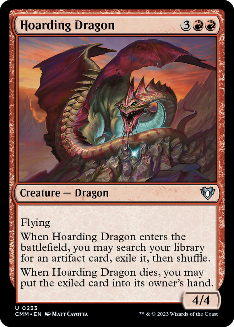 Hoarding Dragon [Commander Masters] | Odin's Place