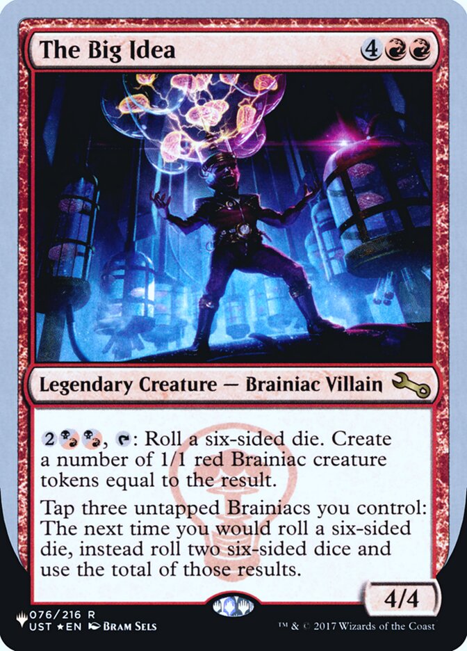 The Big Idea (Unfinity Foil Edition) [The List] | Odin's Place