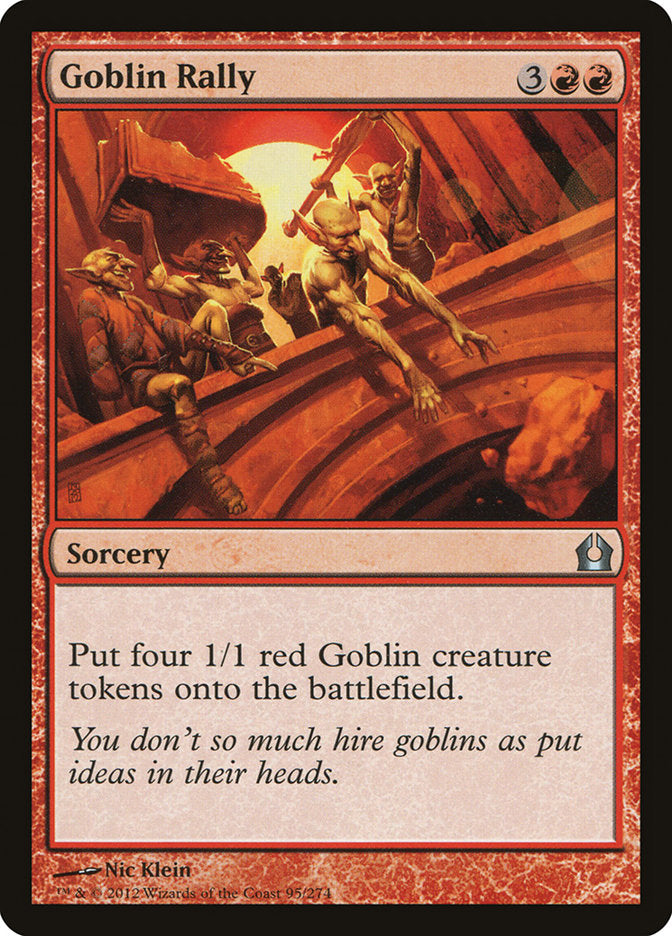 Goblin Rally (95) [Return to Ravnica] | Odin's Place