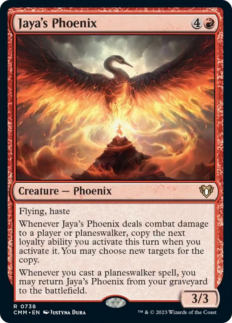 Jaya's Phoenix [Commander Masters] | Odin's Place