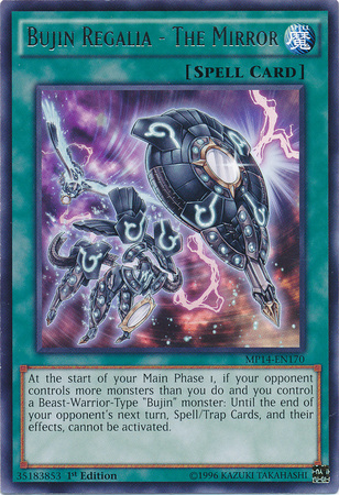 Bujin Regalia - The Mirror [MP14-EN170] Rare | Odin's Place