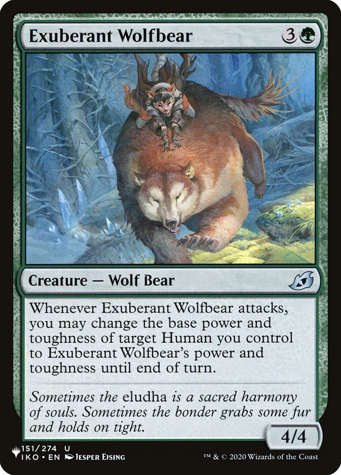 Exuberant Wolfbear [The List] | Odin's Place